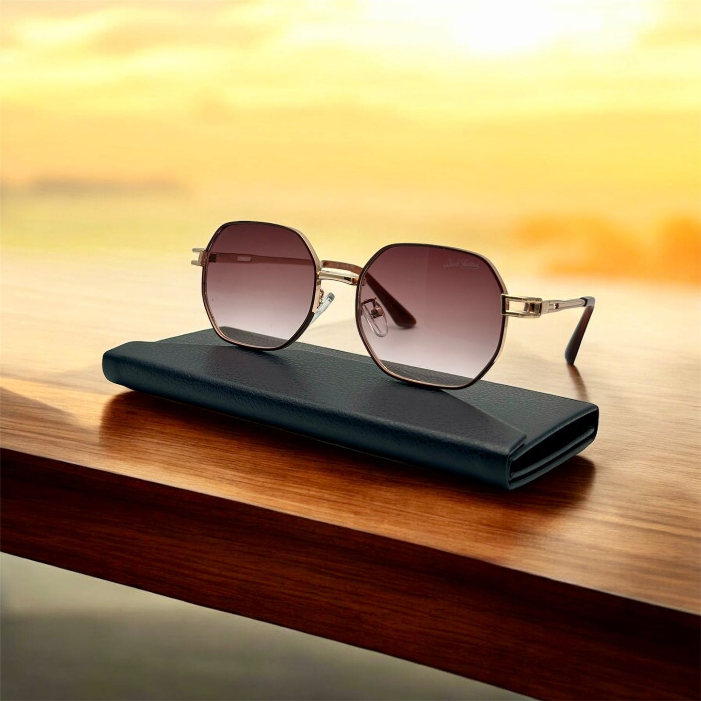 Gafas LV Round ™ Premium (Midnight) UV400